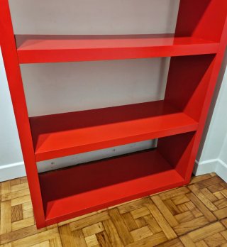 Estantería Roja Ikea