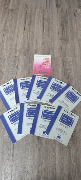 Lote Libros Históricos Reforma Fiscal - Cinco Días