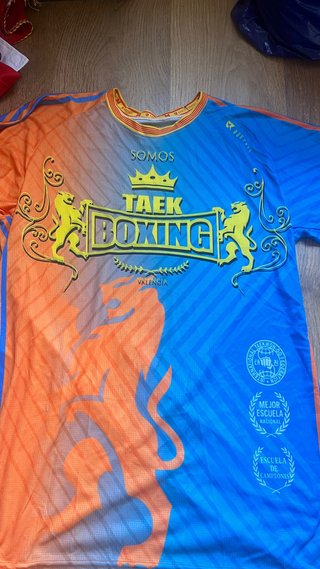 Camiseta Deportiva Taek boxing
