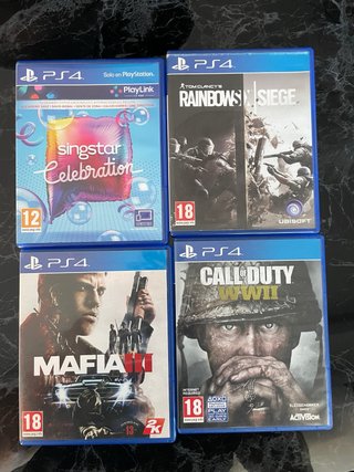 4 Juegos PlayStation 4 (PS4)