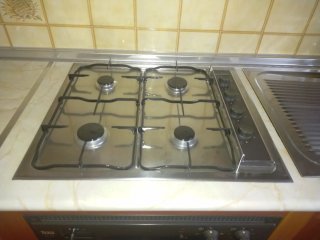 Placa de cocina Teka de 4 fuegos