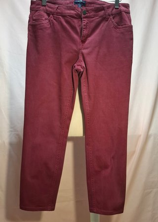 Vaquero Slimfit Kiabi Burdeos