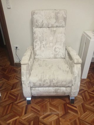 Butaca Eléctrica Reclinable Beige