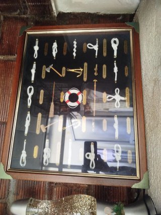 Cuadro Decorativo Náutico con Nudos