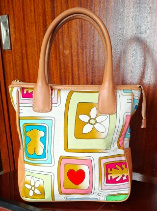 Bolso Tous de tela estampado