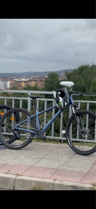 Bicicleta de Montaña Rockrider Azul