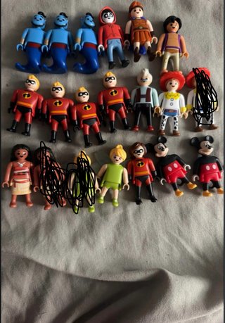 Lote de 17 figuras Playmobil Cada figura a 1€