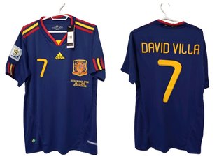 Camiseta España David Villa adidas Talla M