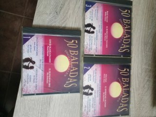 3 CD 50 Baladas Inolvidables