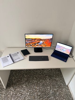 Escritorio Blanco Amplio 160x67cm