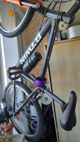 Bicicleta de Montaña B'Twin Negra
