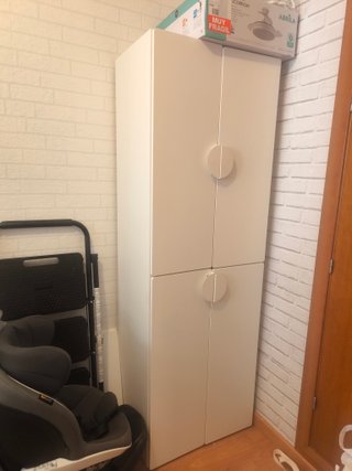 Armario IKEA SMASTAD Blanco ideal para niños/bebés