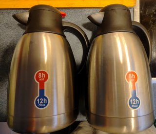 Set de 2 Termos de Acero Inoxidable