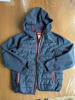 Cazadora Azul con Capucha para Niño Pepe Jeans