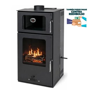 Estufa Leña Pellets Lucerna con Horno 0013MAD