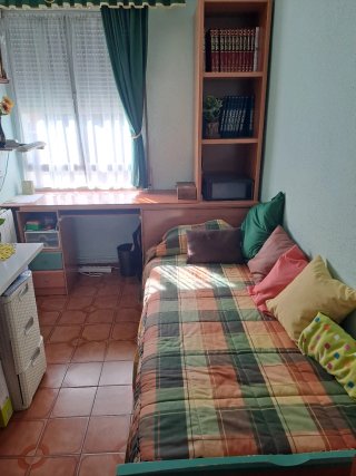 Cama Nido con Escritorio y Estantería
