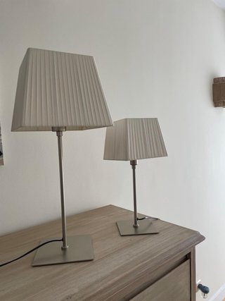 Set de 2 Lámparas de Mesita de Noche