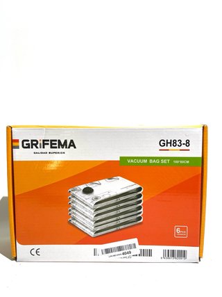 Set 6 Bolsas Almacenamiento Vacío GRIFEMA GH83-8