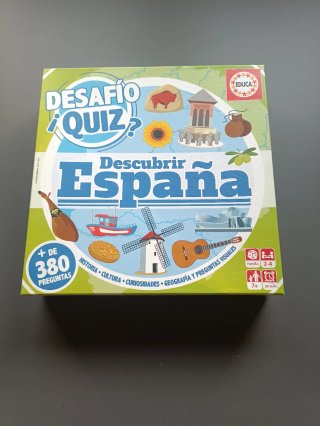 Juego de mesa Desafío Quiz: Descubrir España