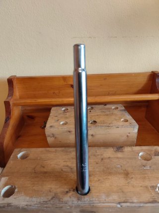Tija de sillín G.A.C. 25.9mm para bicicleta