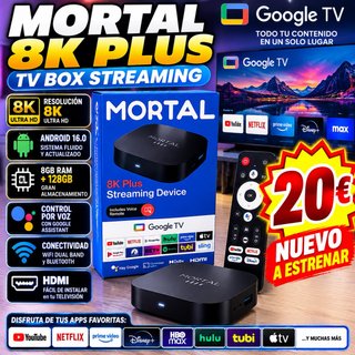 TV Box Mortal 8K Plus