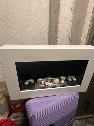 Chimenea de pared BRT de bioetanol