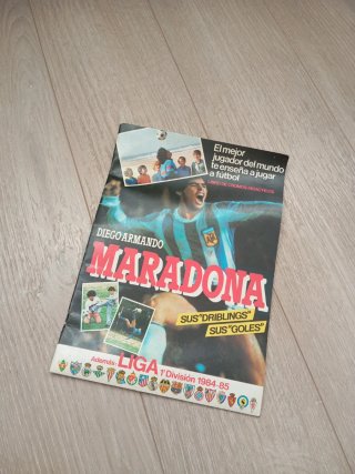 Álbum de Cromos Liga 84-85