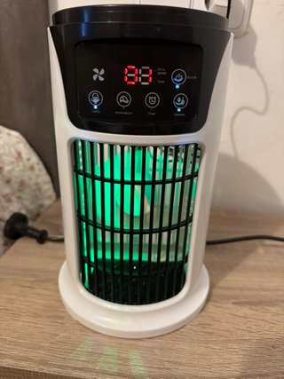 Ventilador Portátil con Luz