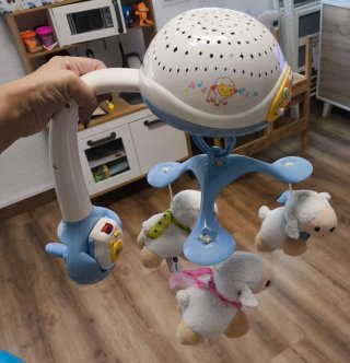 Móvil Musical y Proyector para Cuna Vtech.