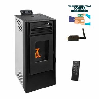 Estufa de Pellet Andromeda 9 + Wifi/Mando 0002MAD