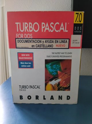 Borland Turbo Pascal 7.0 for DOS Big Box Completa