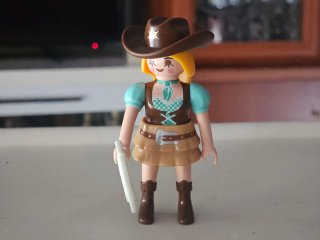 Figura Playmobil Vaquera