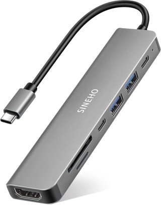 Hub USB-C 7 in 1 SINEHO HDMI 4K