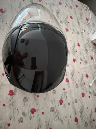Casco de Moto Hebo Negro