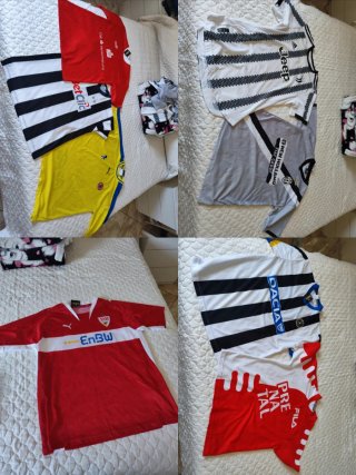 Set di 8 maglie da calcio