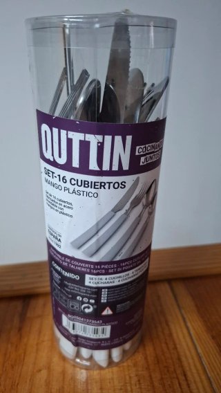 Set de 16 Cubiertos Quttin