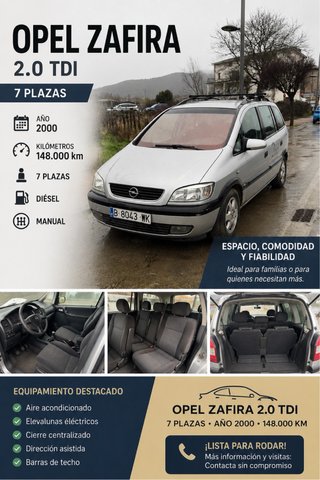 Opel Zafira 2000