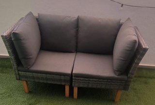 2 Sillones de Ratán Sintético