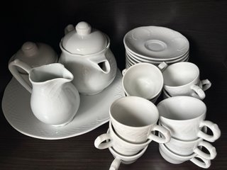 Set de Café Bidasoa de Porcelana