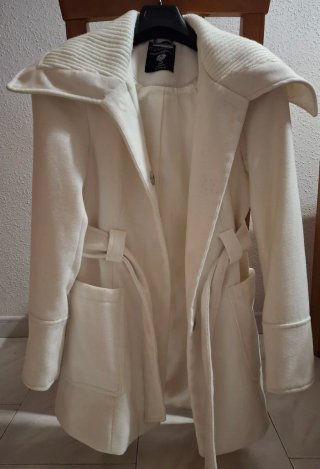 Abrigo Blanco Atmosphere Talla 38