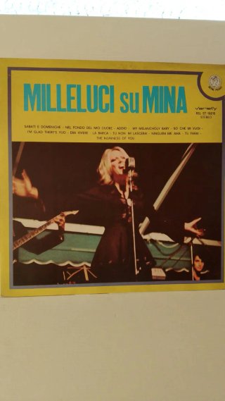 Vinile Mina - Milleluci su Mina