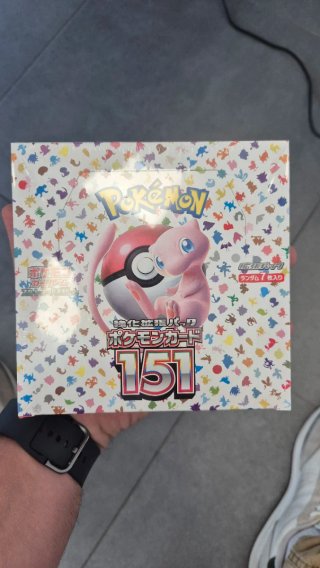 Caja Pokémon sellada 151 Edición Japonesa