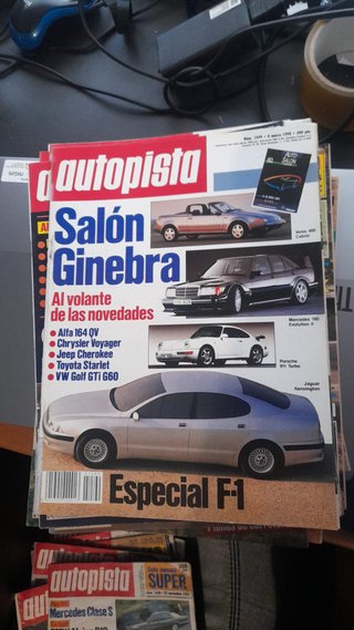Revista Autopista año 1990