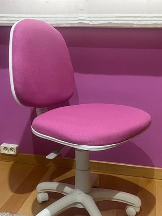 Silla de escritorio rosa