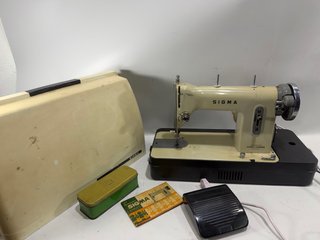 Máquina de coser antigua SIGMA Modelo B