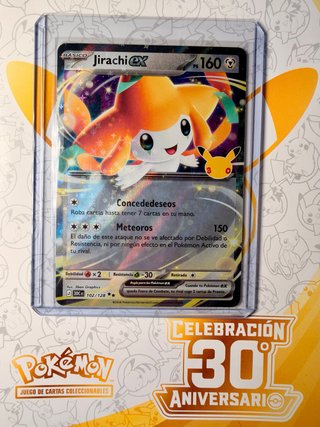 Carta Pokémon Jirachi ex 102/128 Celebraciones