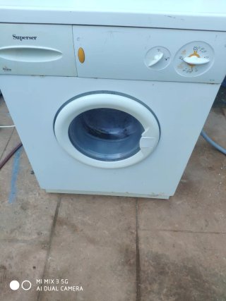 Lavadora Superser Blanca