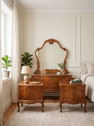 CONJUNTO DE DORMITORIO CLÁSICO