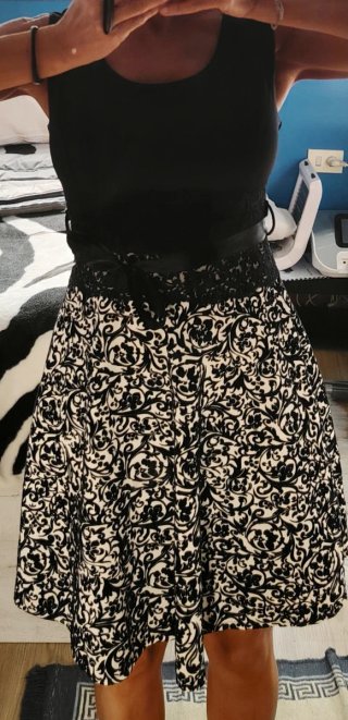 Vestido estampado italiano