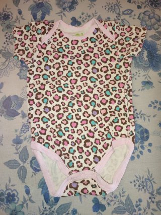 Body verano para bebé estampado leopardo 6 Meses